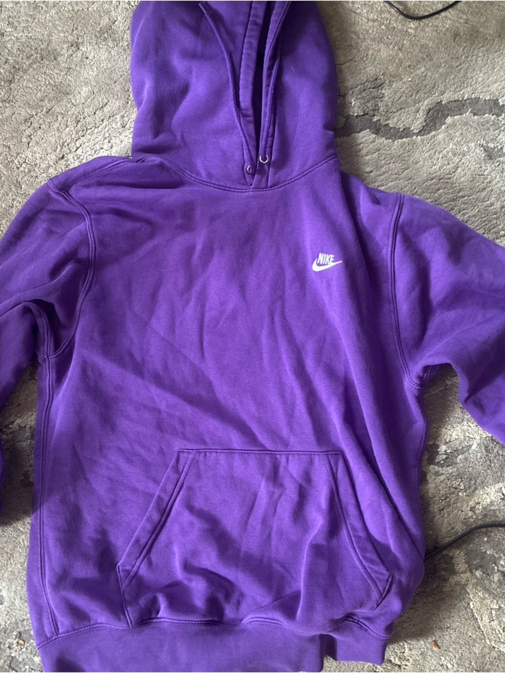 Nike Mens Small Purple Crewneck Pullover Sweatshirt